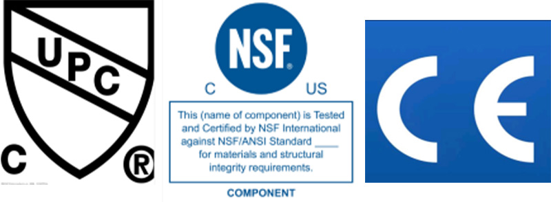 Chrome-plated exposed shower set